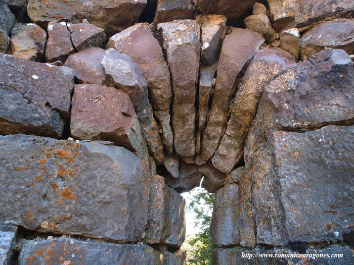 DETALLE DEL CAPILAZADO DEL VANO